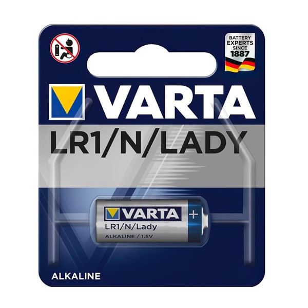 Varta 4001 LR1 Lady 1.5V N Alkalin Pil