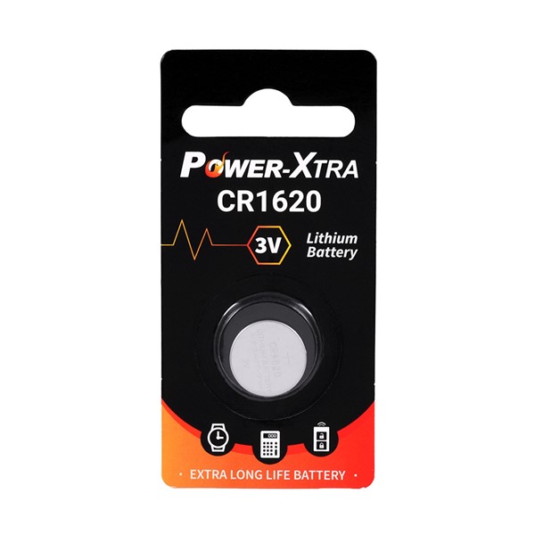 Power-Xtra CR1620 3V Lithium Pil