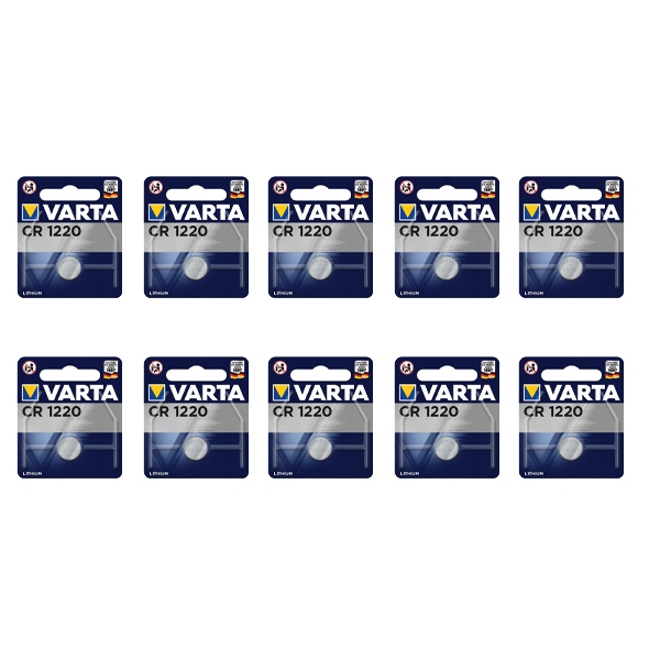 Varta 6220 CR1220 Lithium 3V Pil 10'lu