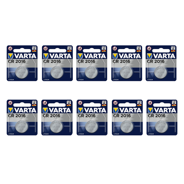 Varta 6016 CR2016 Lithium 3V Pil 10'lu