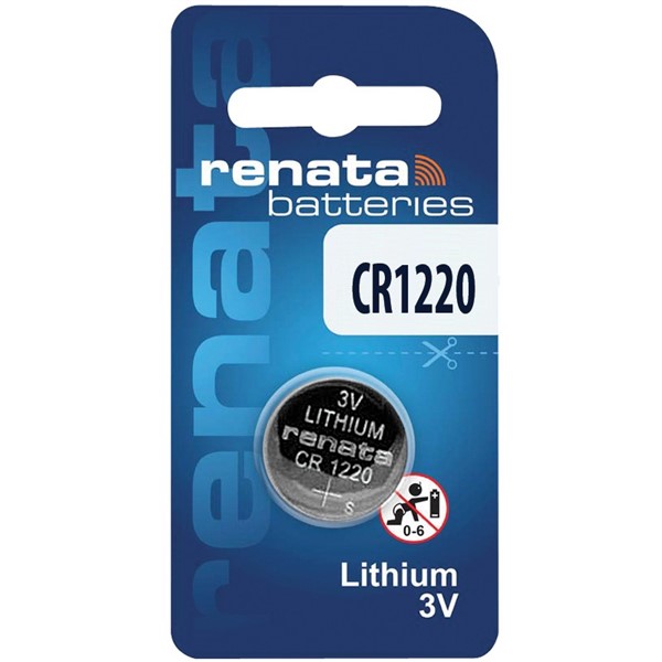 Renata CR1220 3V Lithium Pil