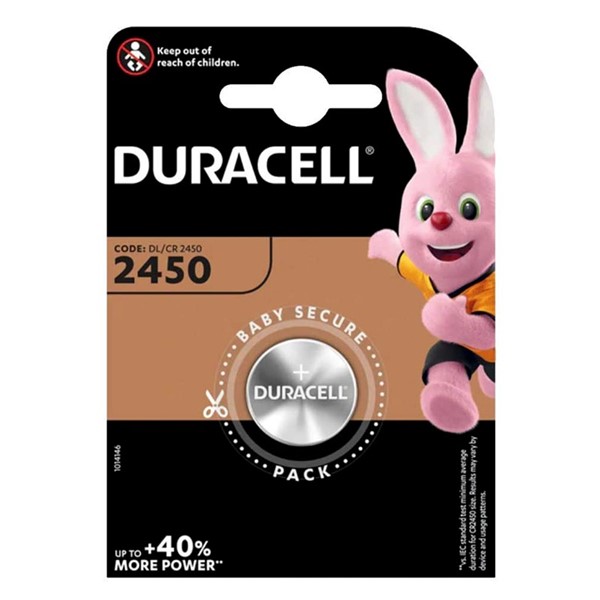 Duracell CR2450 3V Lithium Pil