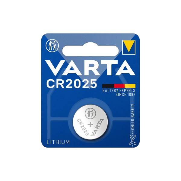 Varta 6025 CR2025 Lithium 3V Pil