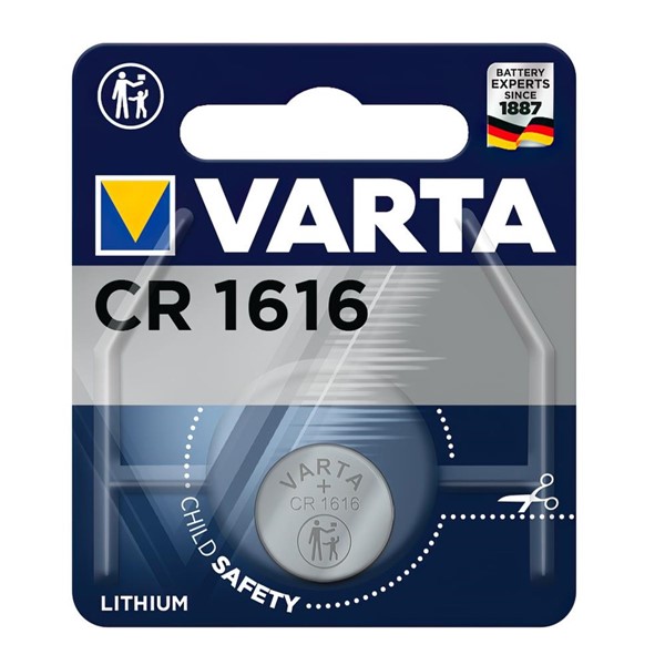 Varta 6616 CR1616 Lithium 3V Pil  Varta 6616 CR1616 Lithium 3V Pil