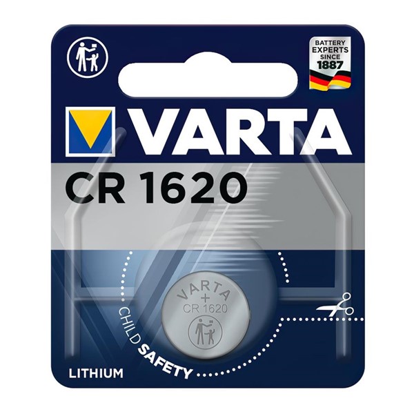 Varta 6620 CR1620 Lithium 3V Pil Varta 6620 CR1620 Lithium 3V Pil