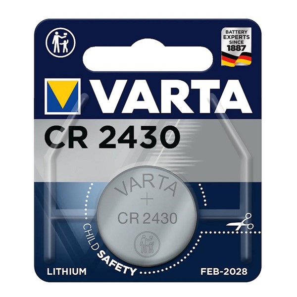 Varta 6430 CR2430 Lithium 3V Pil
