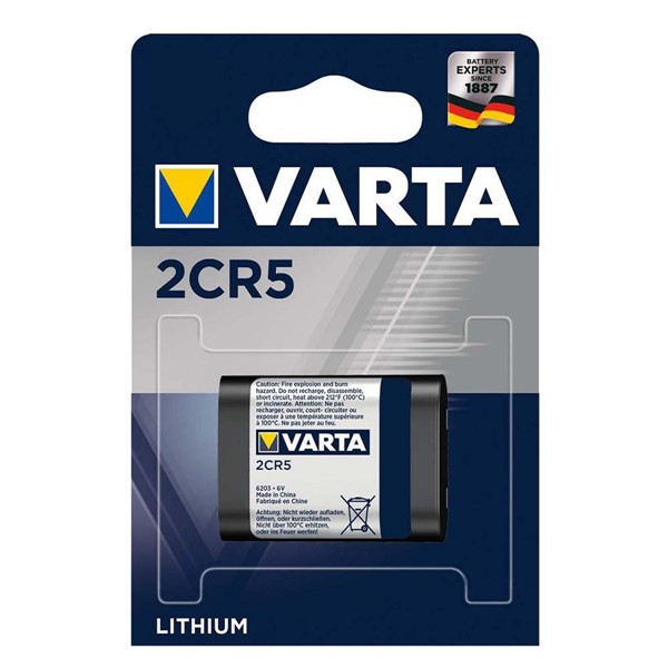 Varta 6203 Professional Lithium 2CR5 Pil
