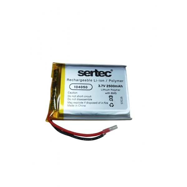 Sertec 104050 3.7V 2500 mAh Li-Polymer P...