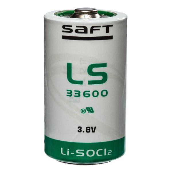 Saft LS33600 D Size 3.6 V Li-SOCI2 Lityum Pil