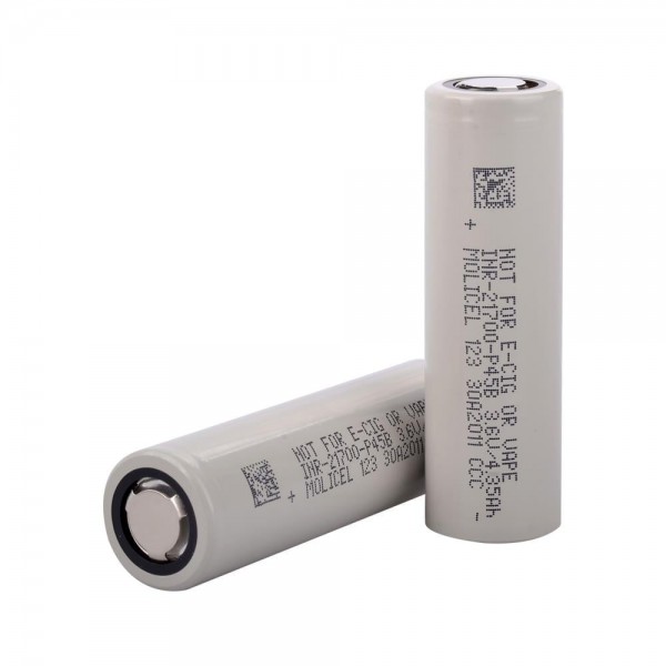 Molicel INR21700 P45B 3.7V 4500 mAh Li-i...